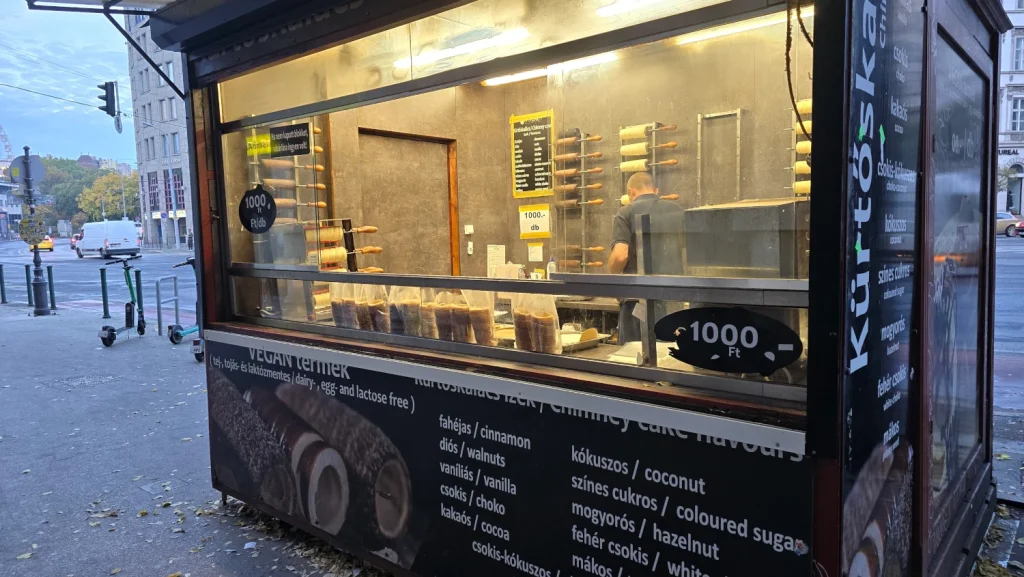 Puestos-Kürtóskalács-Budapest