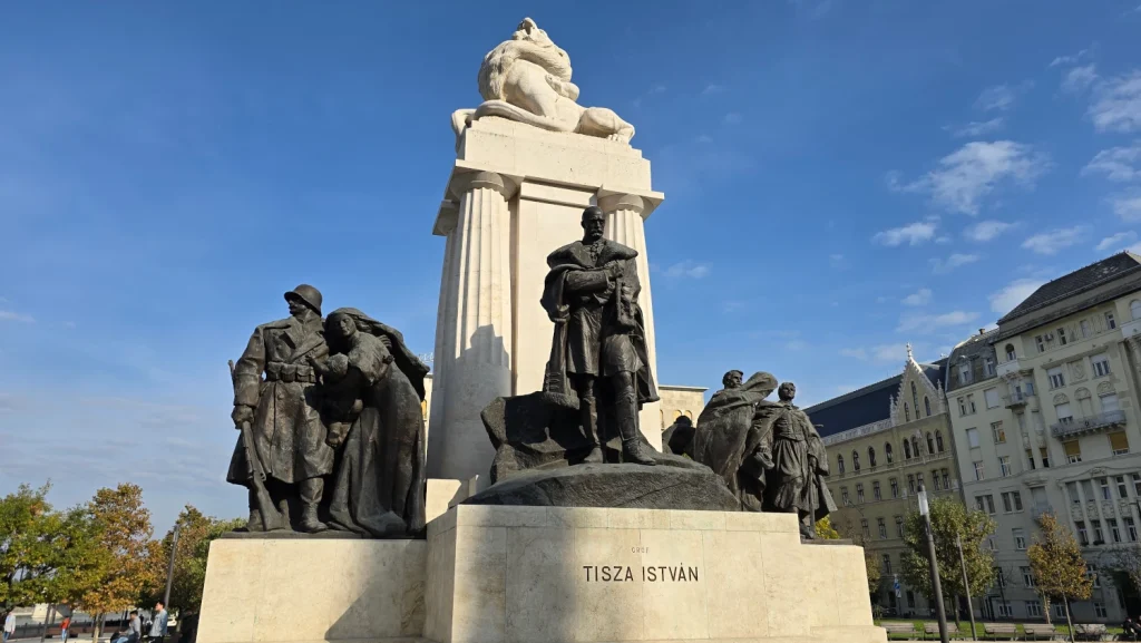 Munumento-Istvan-Tisza-Busdapest